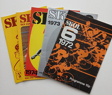 Revistas de ciclismo 1972-73-74-77 e 1980 Wembley Skol '6 dias' x cinco pistas comprar usado  Enviando para Brazil