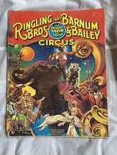 Circus programme ringling for sale  LOUGHBOROUGH