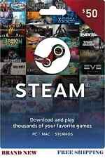 Cartão-presente Steam com recibo $50 carteira Steam frete grátis., usado comprar usado  Enviando para Brazil