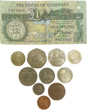 Usado, COLEÇÃO DE MOEDAS GUERNSEY - £1 - 1P - 10 MOEDAS NO TOTAL - NOTA OPCIONAL comprar usado  Enviando para Brazil