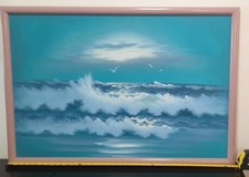 Sunset wave seascape for sale  Miami