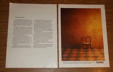 Seltene werbung thonet gebraucht kaufen  Legden