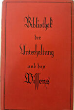 Bibliothek unterhaltung wissen gebraucht kaufen  Deutschland