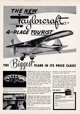 Usado, Anúncio de aeronave turística Taylorcraft 26/12/2024u comprar usado  Enviando para Brazil