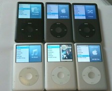 Apple iPod classic 6ª/7ª geração preto/prata - 160 GB/120 GB/80 GB comprar usado  Enviando para Brazil