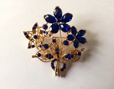 Imposante broche florale d'occasion  Cergy-