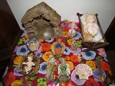 Statuine presepe vintage usato  Vicenza