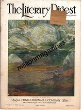 1923 lit. digest d'occasion  Expédié en Belgium