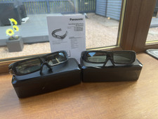 Panasonic glasses black for sale  INVERNESS