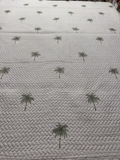 Tropical embroidered palm for sale  Vero Beach