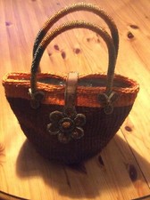 Evening bag brown for sale  BRENTWOOD