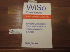 Betriebswirtschaftliche entsch gebraucht kaufen Betriebswirtschaftliche entsch gebraucht kaufen  Dortmund