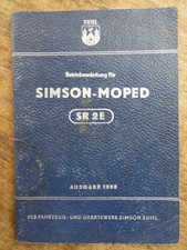 Riginal simson betriebsanleitu gebraucht kaufen  Wiesloch