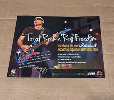 Joe Satriani - AMPLIFICADORES MARSHALL - JVM - 2012 anúncio impresso comprar usado  Enviando para Brazil