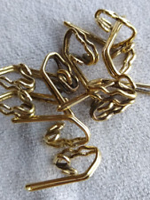 Brass finish curtain for sale  STOKE-ON-TRENT