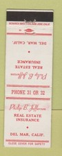 Matchbook cover philip for sale  USA