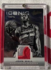 Logotipo adesivo usado John Wall 2012-13 jogo absoluto usado /25, usado comprar usado  Enviando para Brazil