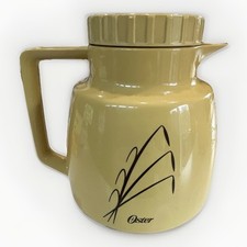 Garrafa térmica Oster com isolamento térmico 2 quartos café vidro térmico quente MCM bege comprar usado  Enviando para Brazil