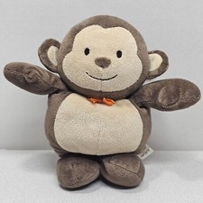 Pelúcia musical Carters macaco bicho de pelúcia brinquedo prestígio marrom e bege 7,5" comprar usado  Enviando para Brazil