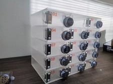 Armário de armazenamento de celular com trava 15 slots sala de aula armário de parede comprar usado  Enviando para Brazil