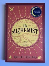 Alchemist Paulo Coelho Signed 25th Anniversary Edition Trade Paperback comprar usado  Enviando para Brazil