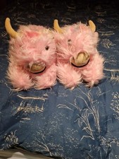 Highland cow slippers for sale  GLASGOW