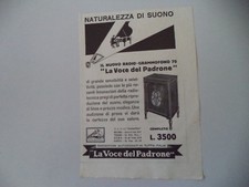 Advertising pubblicità 1931 usato  Salerno