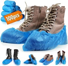 100X Cubiertas Desechables Impermeables para Zapatos Botines Cubiertas Protectoras para Tenis segunda mano  Embacar hacia Mexico