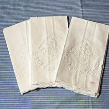 Embroidered linen napkins for sale  Humboldt