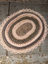 Antique braided oval for sale  Syracuse