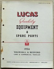 Lucas vauxhall bedford for sale  LEICESTER