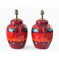 Pair poole pottery for sale  HAYLE