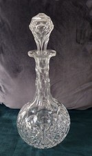 Vintage crystal decanter for sale  BRADFORD