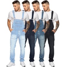 Enzo mens dungarees d'occasion  Expédié en Belgium