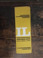 Vocabolario latino castiglioni usato  Bologna