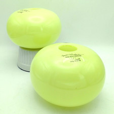 Usado, 2 vasos de bola de vidro arte IKEA Barbro Wesslander Pia Amsell verde feitos à mão 4-3/4" comprar usado  Enviando para Brazil