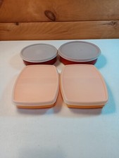 Lote de 4 tigelas Tupperware Wonder e recipientes divididos para lanches veja fotos  comprar usado  Enviando para Brazil
