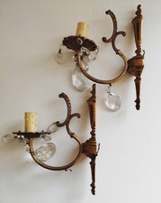 Schöne messing wandleuchter gebraucht kaufen  Waldalgesheim