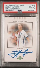 Jordyn Huitema 2022 Parkside Paramount NWSL #JH Signature Series PSA 10 na sprzedaż  Wysyłka do Poland