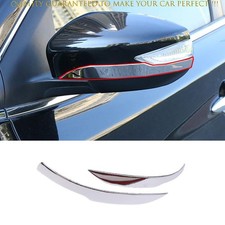 Faixa de espelho retrovisor externo 2 peças para Nissan Sentra Sylphy 2013-2019 cromada comprar usado  Enviando para Brazil