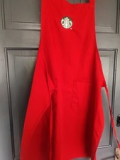 Starbucks red apron for sale  BANGOR
