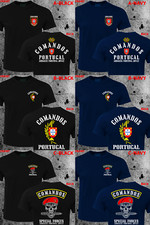 NOVA Camiseta Militar das Forças Especiais do Exército Português Comando Comandos Portugal comprar usado  Enviando para Brazil