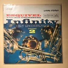 Usado, ESQUIVEL & HIS ORCHESTRA INFINITY IN SOUND VOLUME 2 VINTAGE VINYL LP RECORD 12" comprar usado  Enviando para Brazil