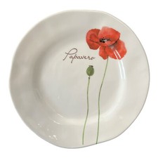 Prato de papoula Opificio Etico Papavero – Cerâmica 9” – Feito na Itália – Vermelho floral De, usado comprar usado  Enviando para Brazil