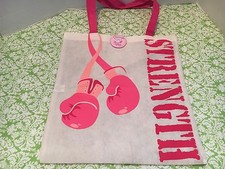 Breast Cancer Boxing Glove Tote Bag comprar usado  Enviando para Brazil