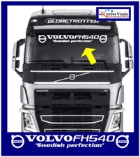 Volvo FH540 para-brisas Decalque "Sueco Perfection". Caminhão Volvo Fh Adesivo comprar usado  Enviando para Brazil
