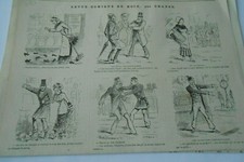 Engraving 1848 humour d'occasion  Expédié en Belgium