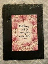 Slate wall hanging for sale  Newark