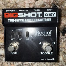 Usado, Seletor radial BigShot ABY Amp ByPass - sintonizador, transformador, correspondência de fase comprar usado  Enviando para Brazil