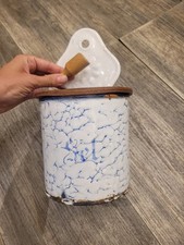 Pot sel emaillé d'occasion  Embrun